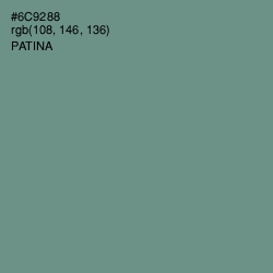 #6C9288 - Patina Color Image