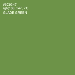 #6C9347 - Glade Green Color Image