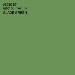 #6C9357 - Glade Green Color Image