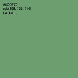 #6C9E72 - Laurel Color Image