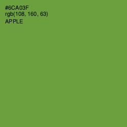 #6CA03F - Apple Color Image