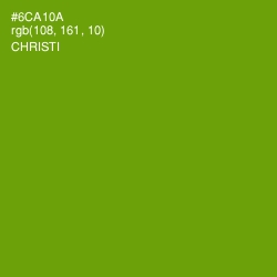 #6CA10A - Christi Color Image