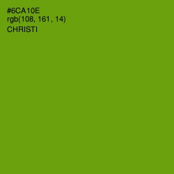 #6CA10E - Christi Color Image