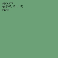 #6CA177 - Fern Color Image