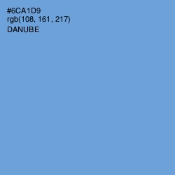 #6CA1D9 - Danube Color Image