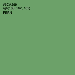 #6CA269 - Fern Color Image