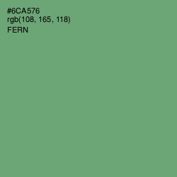#6CA576 - Fern Color Image