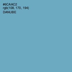 #6CAAC2 - Danube Color Image