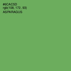 #6CAC5D - Asparagus Color Image