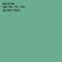 #6CAC90 - Silver Tree Color Image
