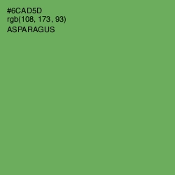 #6CAD5D - Asparagus Color Image