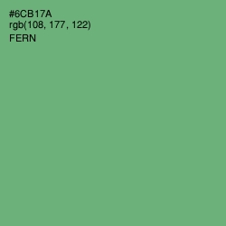 #6CB17A - Fern Color Image