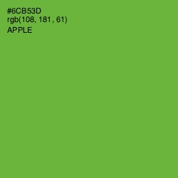 #6CB53D - Apple Color Image