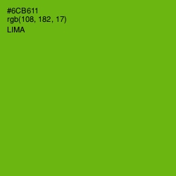 #6CB611 - Lima Color Image