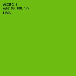 #6CBC11 - Lima Color Image