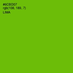 #6CBD07 - Lima Color Image