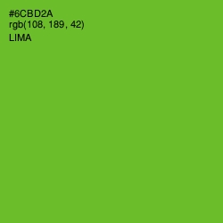 #6CBD2A - Lima Color Image