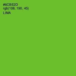 #6CBE2D - Lima Color Image