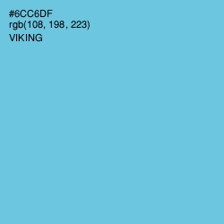 #6CC6DF - Viking Color Image