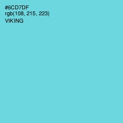 #6CD7DF - Viking Color Image