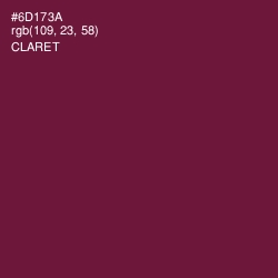 #6D173A - Claret Color Image