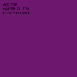 #6D176E - Honey Flower Color Image