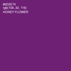 #6D2074 - Honey Flower Color Image