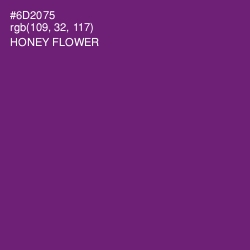 #6D2075 - Honey Flower Color Image