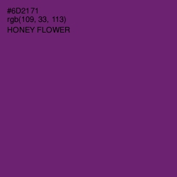 #6D2171 - Honey Flower Color Image