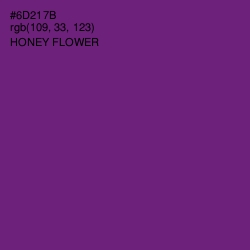 #6D217B - Honey Flower Color Image