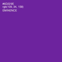#6D229E - Eminence Color Image