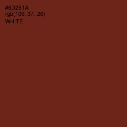 #6D251A - Hairy Heath Color Image