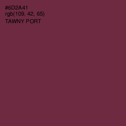 #6D2A41 - Tawny Port Color Image