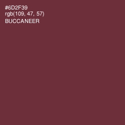 #6D2F39 - Buccaneer Color Image