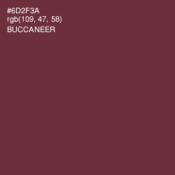 #6D2F3A - Buccaneer Color Image