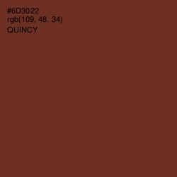 #6D3022 - Quincy Color Image