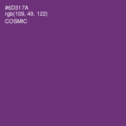 #6D317A - Cosmic Color Image