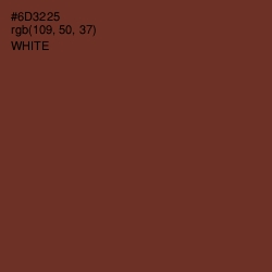 #6D3225 - Quincy Color Image