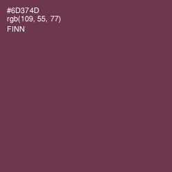 #6D374D - Finn Color Image