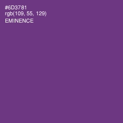 #6D3781 - Eminence Color Image