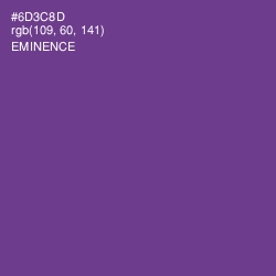 #6D3C8D - Eminence Color Image