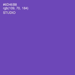 #6D46B8 - Studio Color Image