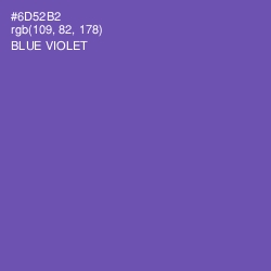 #6D52B2 - Blue Violet Color Image