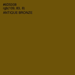 #6D5308 - Antique Bronze Color Image