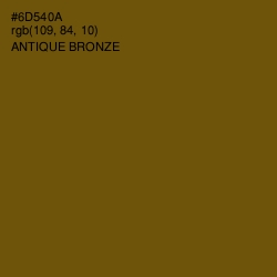 #6D540A - Antique Bronze Color Image