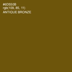 #6D550B - Antique Bronze Color Image