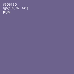 #6D618D - Rum Color Image