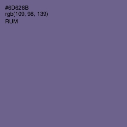 #6D628B - Rum Color Image