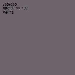 #6D636D - Dove Gray Color Image