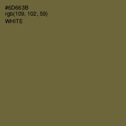 #6D663B - Yellow Metal Color Image